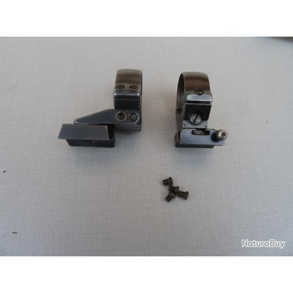 MONTAGE COMPLET EAW PIVOTANT POUR REMINGTON 742 ET AUTRES... DIAMETRE DES COLLIERS EN 1 POUCE