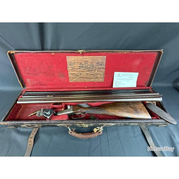 FUSIL JUXTAPOS WATSON BRO'S Cal 12/65 avec 2 canons