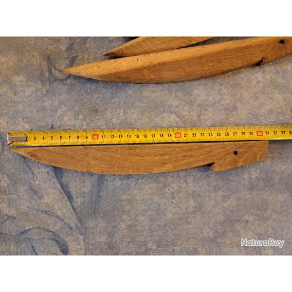 Lot de 10 piquets,  sardines r�glementaires tentes arm�e fran�aise mod�le 1897 / 1935. Ww1.  ww2.