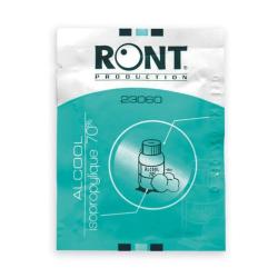 Lingette d&eacute;sinfectante &agrave; l'alcool isopropylique Ront