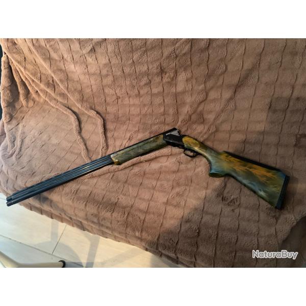 Fusil superpos� HUGLU Trap Fosse Camo Sport busc r�glable calibre 12/76