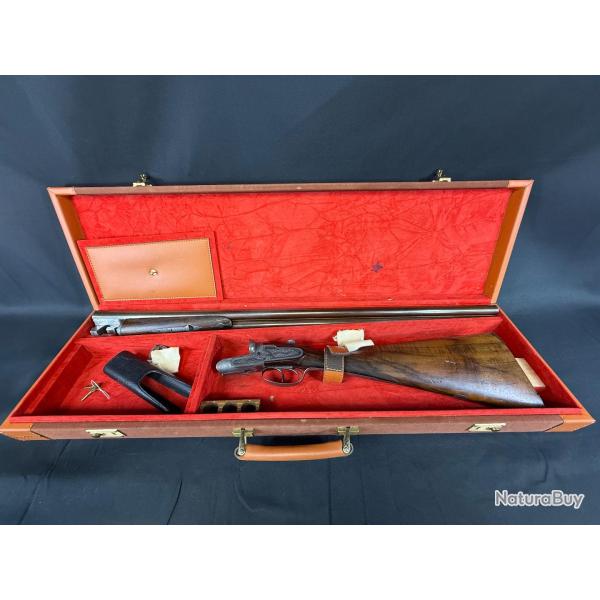 FUSIL JUXTAPOS HENRY TOLLEY modle SAFETY BLOC calibre 12 en coffret