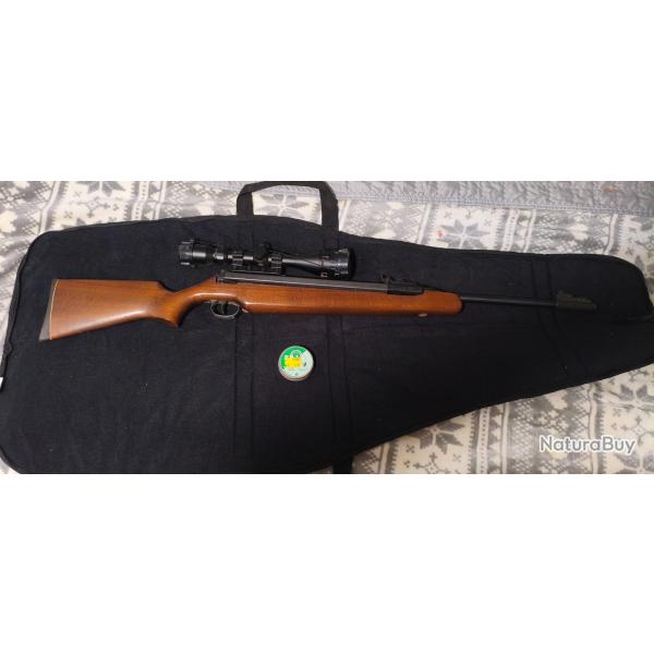 Carabine diana 48/52 + lunette neuve+fourreau+500plombs