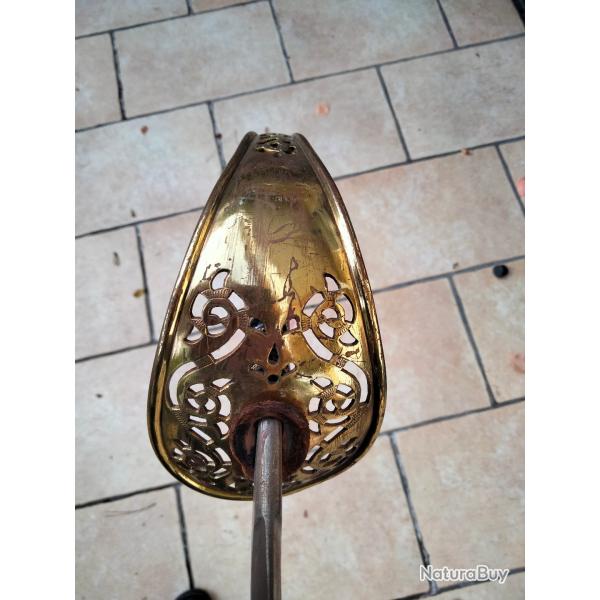 Sabre sudois d'officier de cavalerie mle 1893