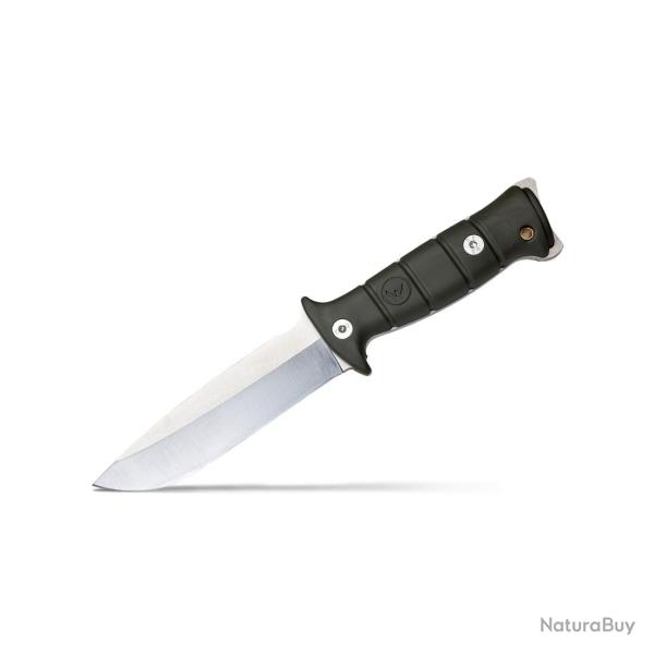 COUTEAU DE SURVIE TARASCO WILDSTEER MANCHE KAKI LAME BROSSE