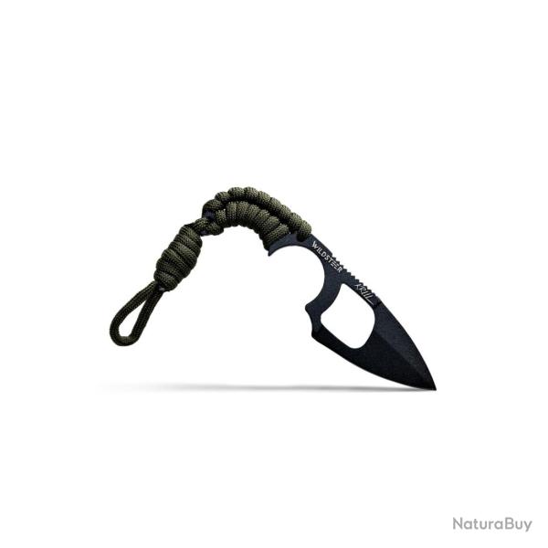COUTEAU DE SURVIE KRILL WILDSTEER PARACORDE KAKI LAME EVID�E