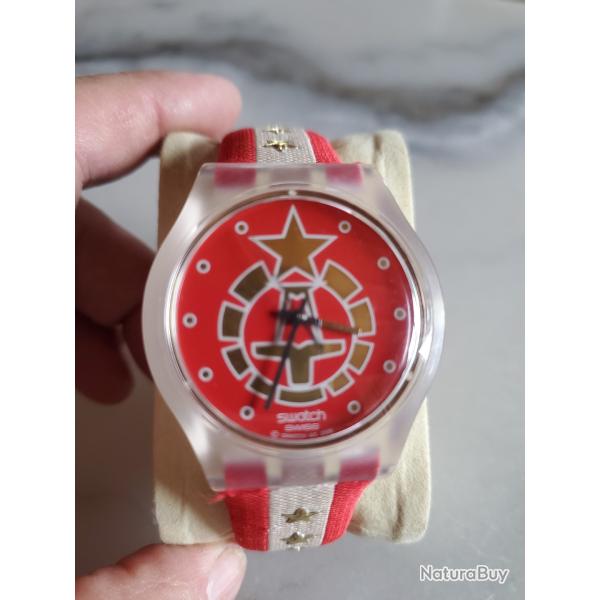 Montre Swatch (Suisse) James Bond 007 The Living Daylights en excellent �tat pile neuve