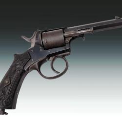 REVOLVER CALIBRE 320 LONG FABRICATION BELGE DEPREZ - JOASSART 1870 XIX&egrave; XIX eme Belgique Cat&eacute;gorie D