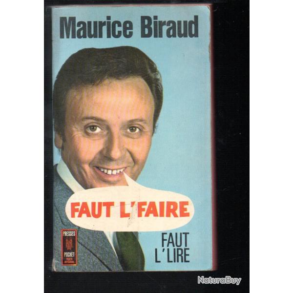 Faut l'faire maurice biraud , humour presses pocket