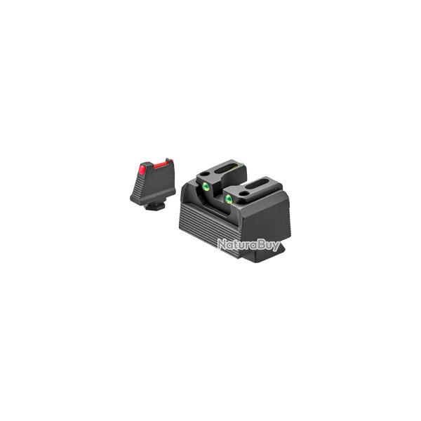 Jeu de vise LPA pour CARL WALTHER PDP OPTICAL READY  combiner avec Red Dot - RDF02WA