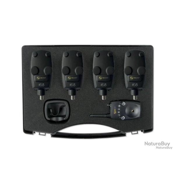 Coffret d�tecteurs CARP SPIRIT HD3 ALARM X4 + HDR3