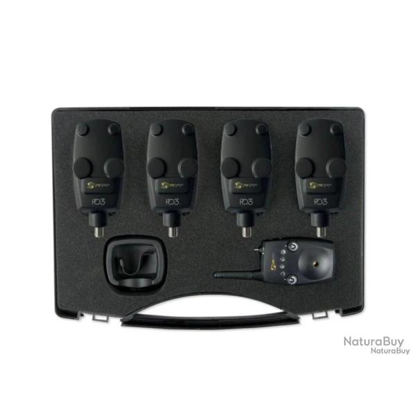 Coffret d�tecteurs CARP SPIRIT HD3 ALARM X4 + HDR3