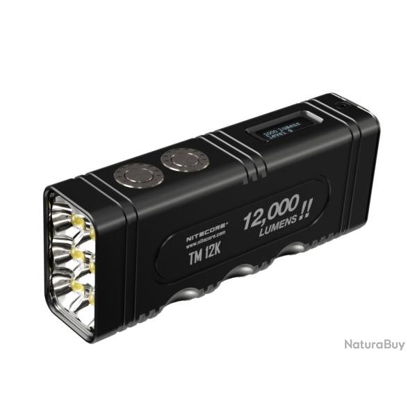 Lampe torche tactique Nitecore TM12K