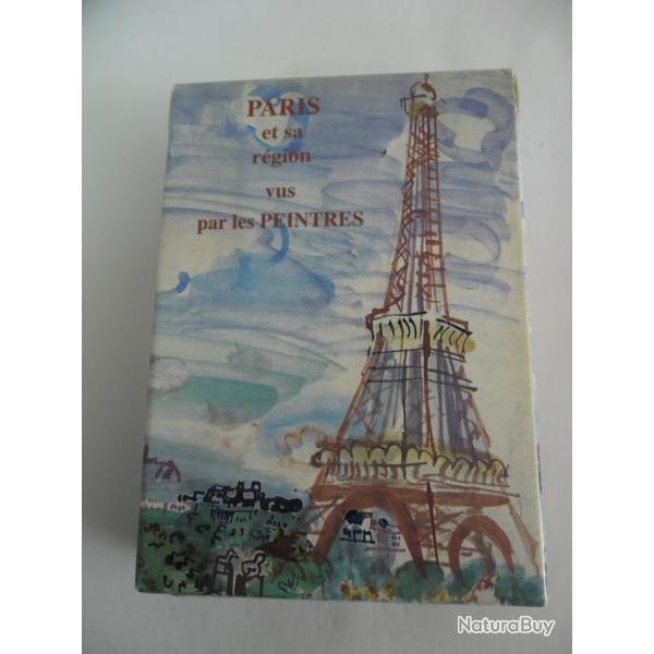 JEU DE 54 CARTES A JOUER "PARIS ET SA REGION" VU PAR LES PEINTRES