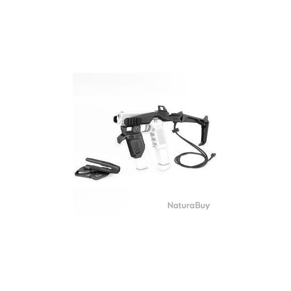 KIT STABILISATEUR RECOVER 20/21MG POUR GLOCK 10MM/45ACP CADRE LARGE - NOIR