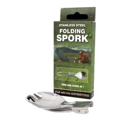 Cuill&egrave;re et fourchette Pliante