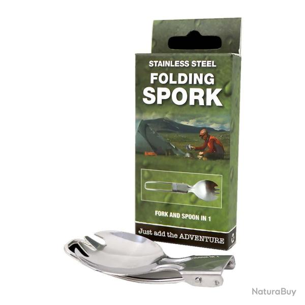 Cuillre/fourchette Pliante