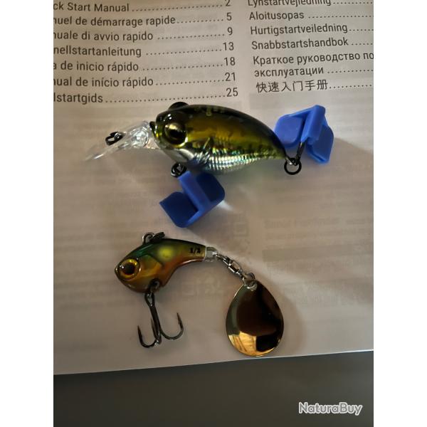 megabass griffon 7g et illex deracoup
