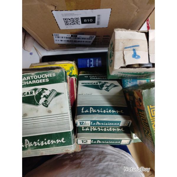 Lot cartouche calibre 12