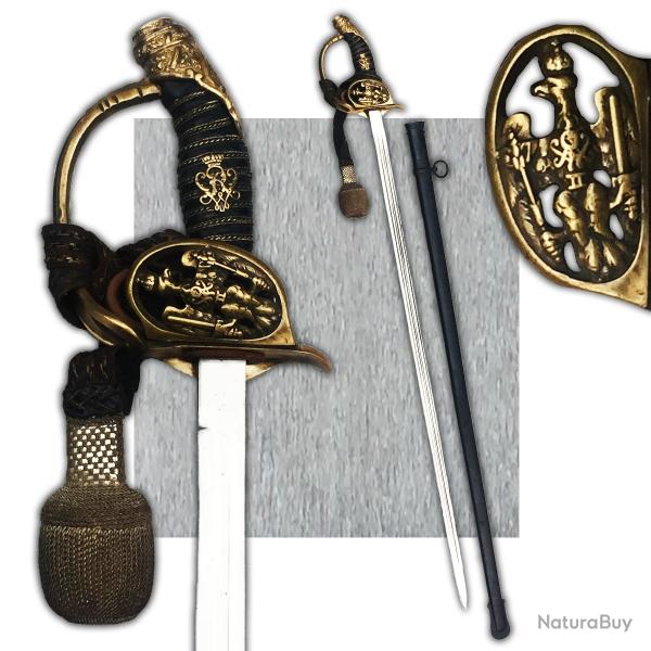 RARE & BEAU SABRE PALASH D'OFFICIER SUP�RIEUR PRUSSIEN M1889 WW1 KAISER ORIGINAL