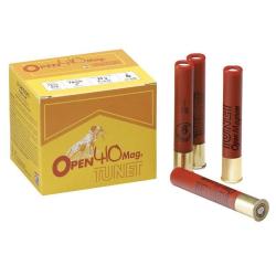 CARTOUCHE TUNET 410/76 MAG OPEN SUBSONIQUE 17g n&deg;9 bj x25