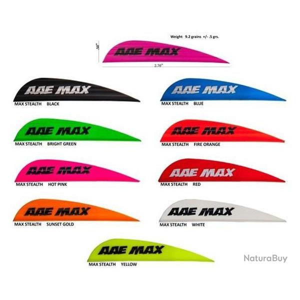 AAE - Plume STEALTH Max 2.6" BLANC