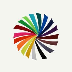 BEARPAW - Plumes Naturelles Shield 4" RH BLANC