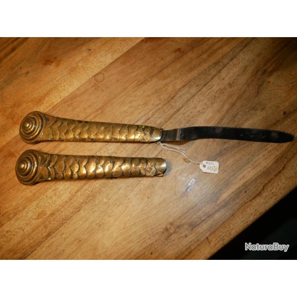 Jugulaires de casque de cuirassier Fran�ais mod�le 1874