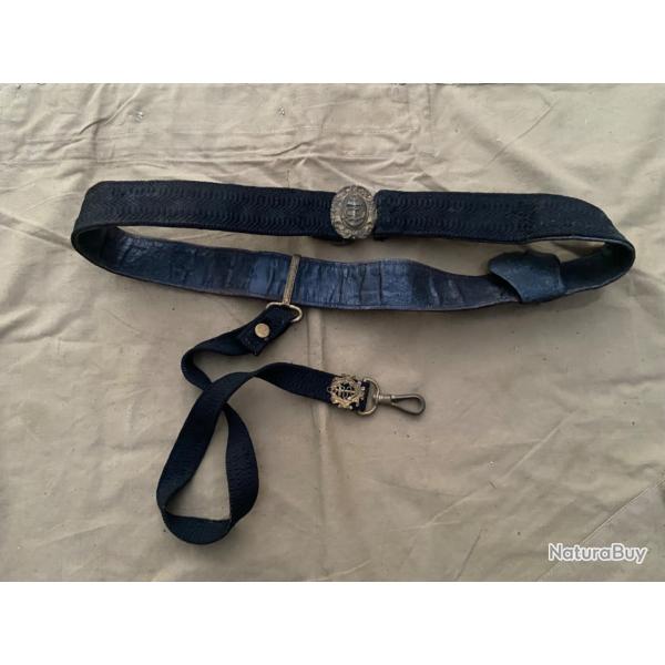 Ceinturon De Petite Tenue d'Officier De Marine Mod�le 1872 Troisi�me R�publique