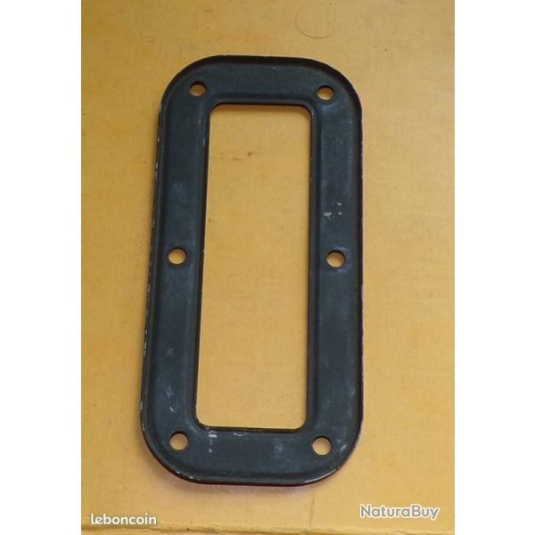 ARMEE AMERICAINE U.S :BC 611 PLAQUETTE DE FIXATION DE LA PROTECTION PLASTIQUE NOIR DU BOUTON APPEL ,
