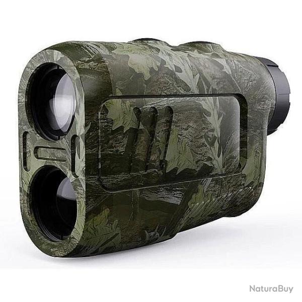 T�l�m�tre Laser 600M 6X Camouflage Mesure Distance Hauteur Pente Ajust�e Vitesse Chasse Outdoor