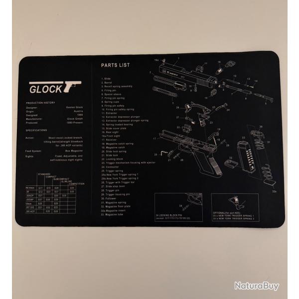 tapis d'entretien glock