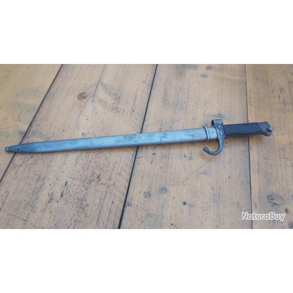 BAIONNETTE BERTHIER Mdle 1892 DU FUSIL MOUSQUETON