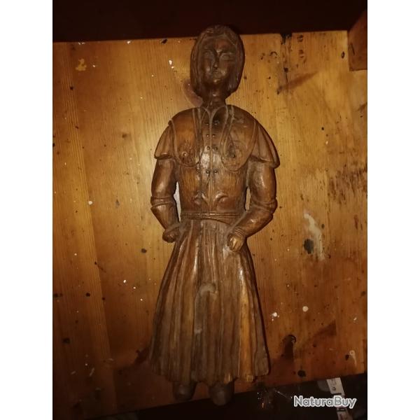 Ancienne statue Jeanne d'arc fin 18�me