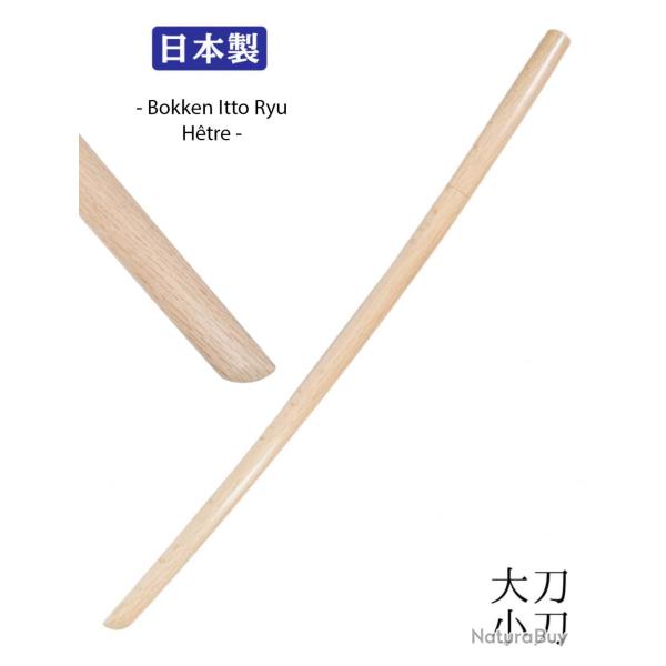 Bokken l�ger Itto Ryu en H�tre