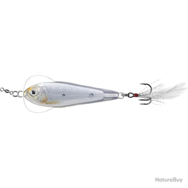 Poisson Nageur Live Target Flutter Shad 6,5cm 21g 6,5cm Silver / Pearl