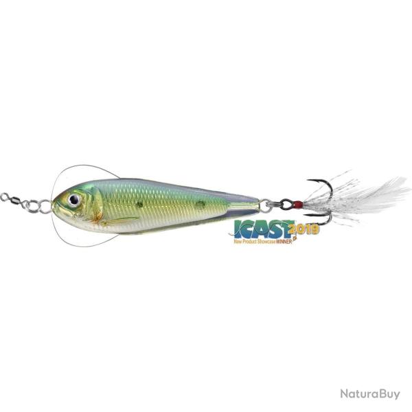 Poisson Nageur Live Target Flutter Shad 6,5cm 21g 6,5cm Gold / Green