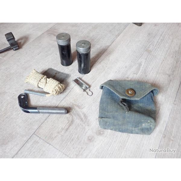 Kit nettoyage fusil 1889, 96/11, K31. Rglementaire Suisse. Complet (2)