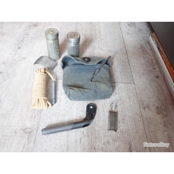 Kit nettoyage fusil 1889, 96/11, K31. Rglementaire Suisse. Complet (1)