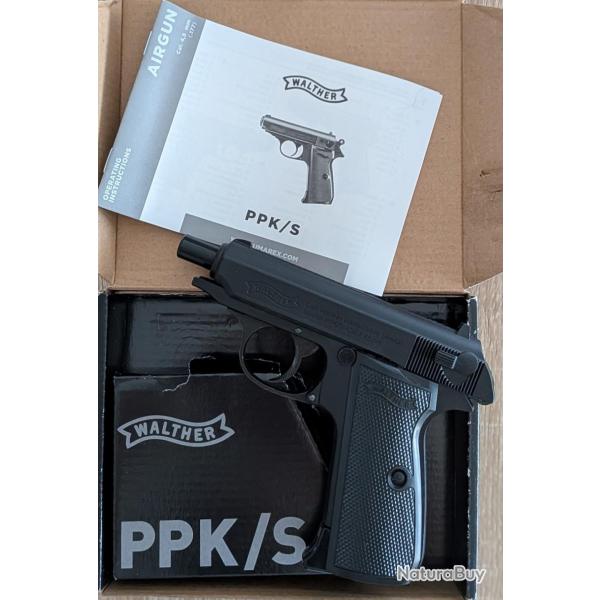 Walther PPK/S Umarex - pistolet � Co2 calibre 4.5 mm