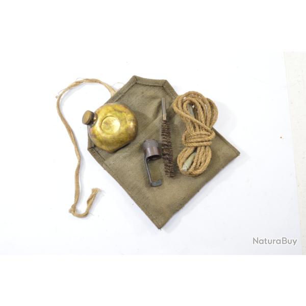 Kit / ncessaire de nettoyage pour Mauser Tchque VZ24 et drivs. Protge bouche, huilier (D)