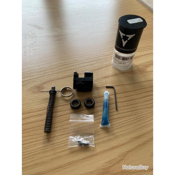 Compensateur Killer Innovations 9mm Gen 5 Black + Ressort 11lb