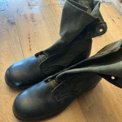JUNGLE BOOTS GENESCO 7 R de 1970 US Army. Ietnam