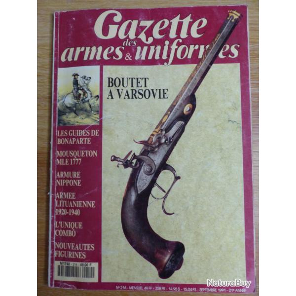 Gazette des armes et des uniformes N� 214