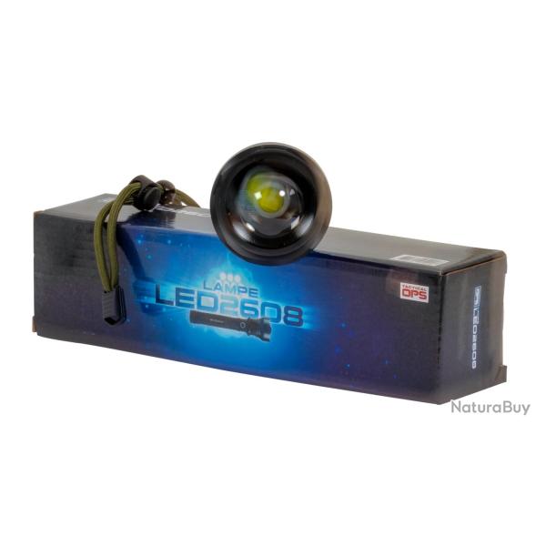 LAMPE LED2608 - TORCHE ZOOM 3 MODES 2000-10000 LUMENS