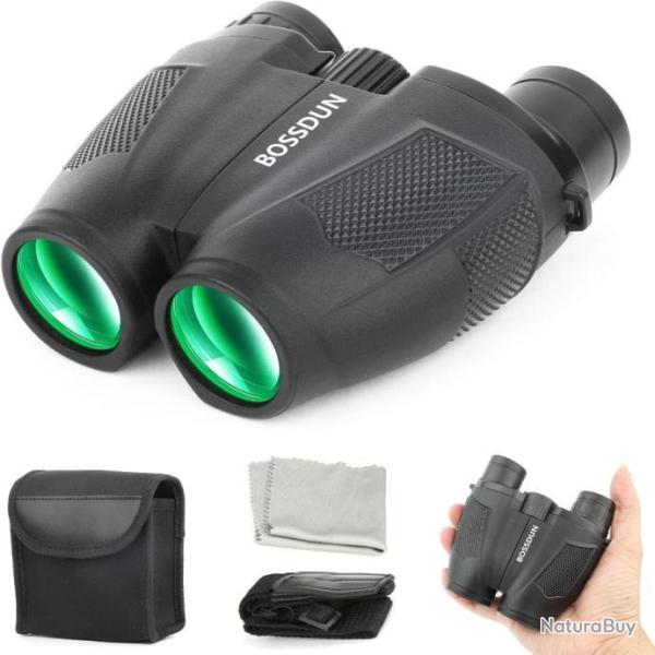 Jumelles 10x25 pour Adultes Enfants Zoom �tanches FMC Prisme BAK4 Compacts  Livraison Gratuite