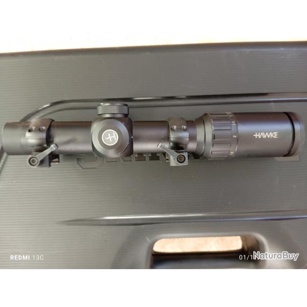 Ensemble sako s20 plus lunette Hawke 1x6x24 et mod�rateur hausken