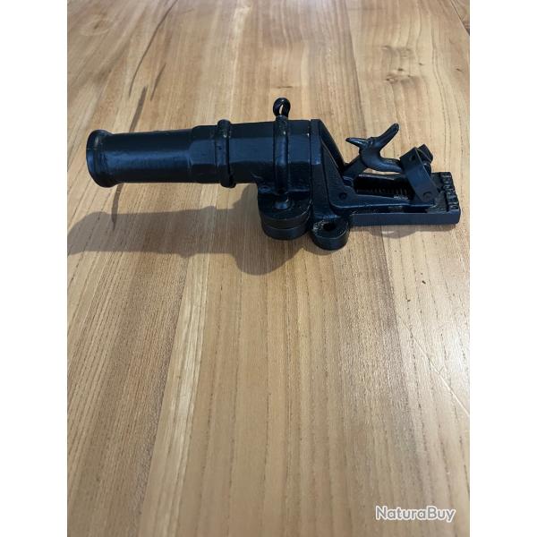 Magnifique canon alarme manufrance cal 12