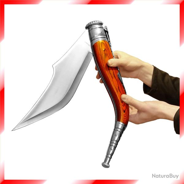 NAVAJA SUPER G�ANTE (couteau / �p�e pliante) fonctionnelle - Lame de 35 cm