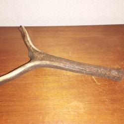 BOIS CERF 44CM COUTELLERIE BRICOLAGE CHIEN ARTISANAT